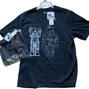 Kaws x Andy Warhol size xl sold out t shirt 100% cotton